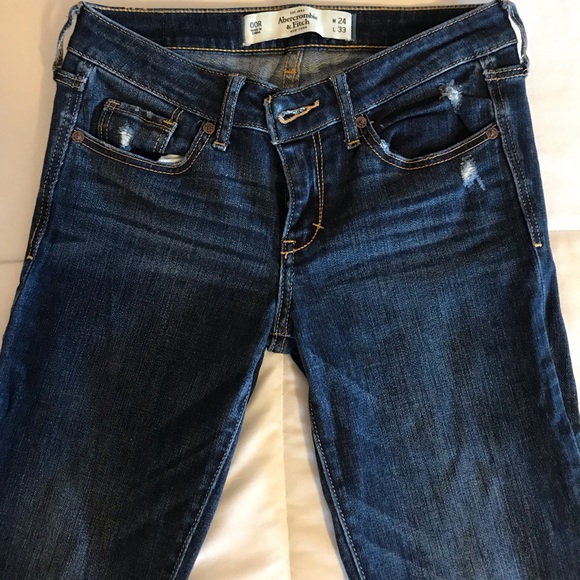 Abercrombie & Fitch Distressed Skinny Jeans - Picture 2 of 3